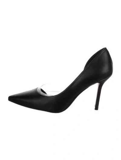 Pre-owned Tamara Mellon Leather D'orsay Pumps In Black