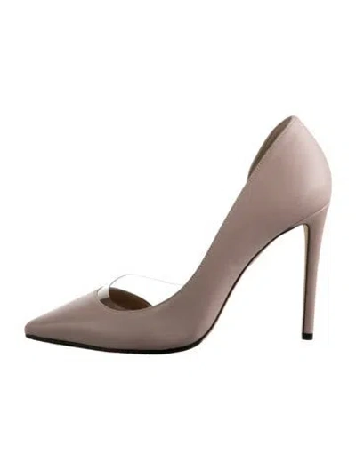 Pre-owned Tamara Mellon Leather D'orsay Pumps In Pink