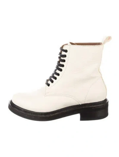 Pre-owned Tamara Mellon Leather Gladiator Sandals In Neutral