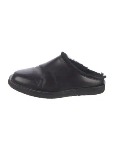Pre-owned Tamara Mellon Leather Mules In Black