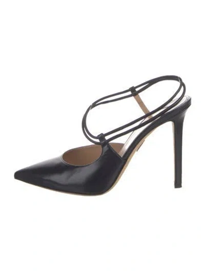 Pre-owned Tamara Mellon Leather Pumps In Blue