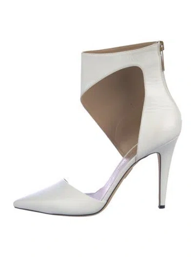 Pre-owned Tamara Mellon Leather Pumps In White