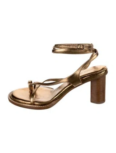 Pre-owned Tamara Mellon Leather Sandals
