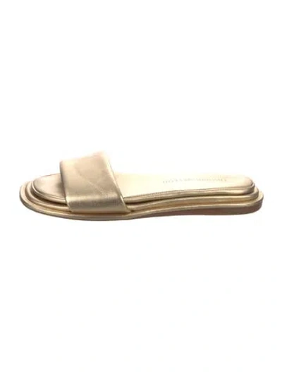 Pre-owned Tamara Mellon Leather Slides