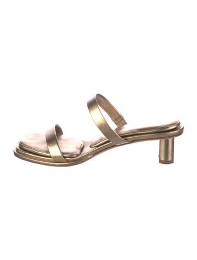 Pre-owned Tamara Mellon Leather Slides