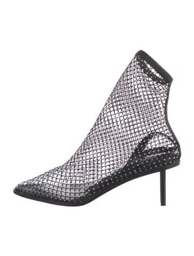 Pre-owned Tamara Mellon Mesh Crystal Embellishments Pumps In Multi