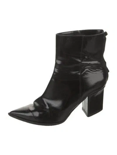 Pre-owned Tamara Mellon Patent Leather Boots In Black