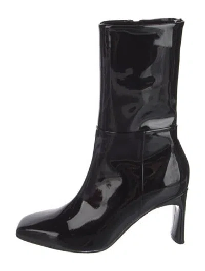 Pre-owned Tamara Mellon Patent Leather Boots In Black