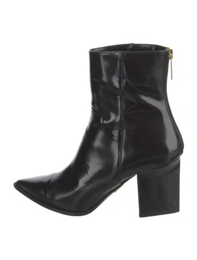 Pre-owned Tamara Mellon Patent Leather Boots In Black