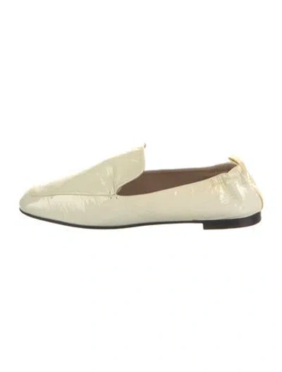 Pre-owned Tamara Mellon Patent Leather Loafers In Neutral