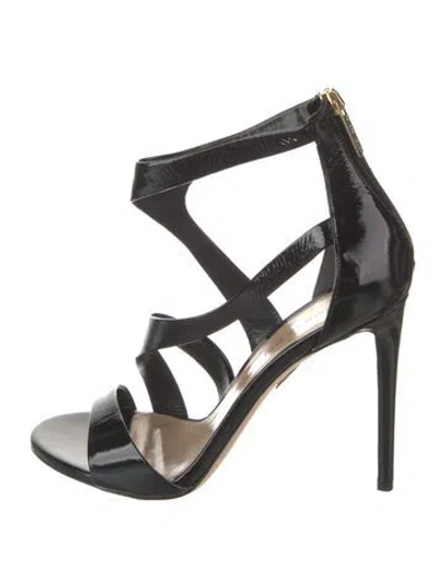 Pre-owned Tamara Mellon Patent Leather Pumps In Black