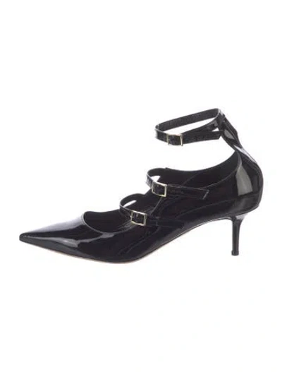 Pre-owned Tamara Mellon Patent Leather Pumps In Black