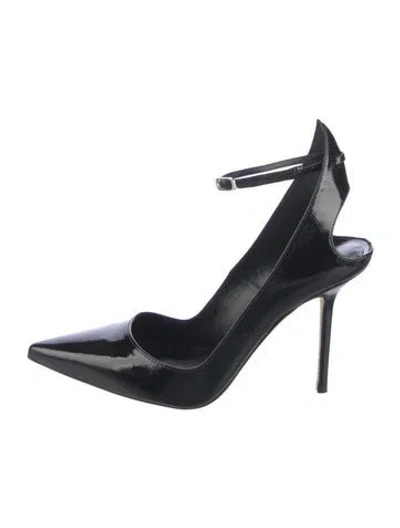 Pre-owned Tamara Mellon Patent Leather Pumps In Black