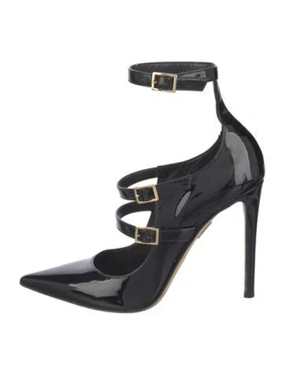 Pre-owned Tamara Mellon Patent Leather Pumps In Black