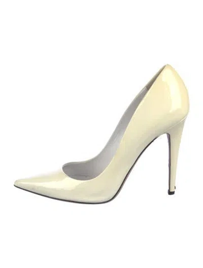 Pre-owned Tamara Mellon Patent Leather Pumps In Neutral