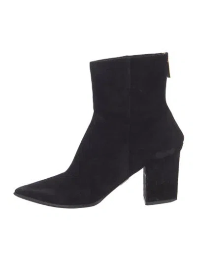 Pre-owned Tamara Mellon Suede Boots In Black