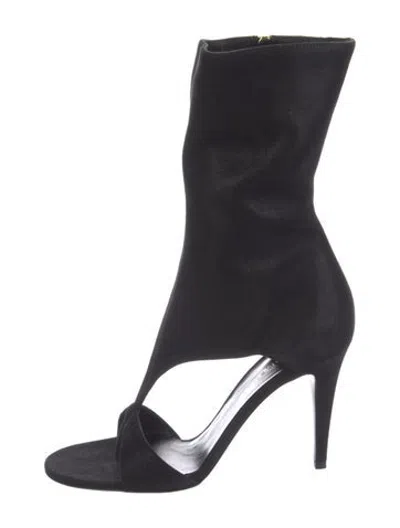 Pre-owned Tamara Mellon Suede Boots In Black