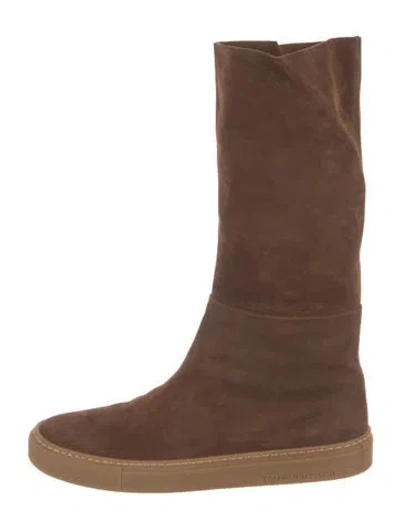 Pre-owned Tamara Mellon Suede Boots In Brown