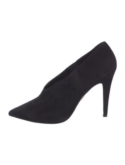 Pre-owned Tamara Mellon Suede Pumps In Black