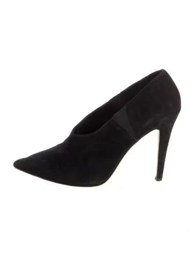 Pre-owned Tamara Mellon Suede Pumps In Black