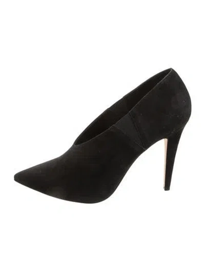 Pre-owned Tamara Mellon Suede Pumps W/ Tags In Black