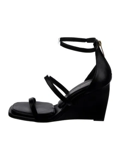 Pre-owned Tamara Mellon Suede Sandals In Black