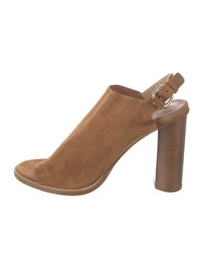 Pre-owned Tamara Mellon Suede Sandals In Brown