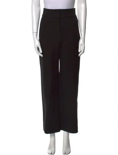Pre-owned Tamara Mellon Wide Leg Pants In Black