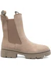 Tamaris 50mm Suede Boots In Brown