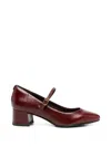 Tamaris Buckle-strap Block-heel Pumps In Multi