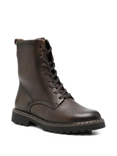 Tamaris Lace-up Ankle Boots In Multi