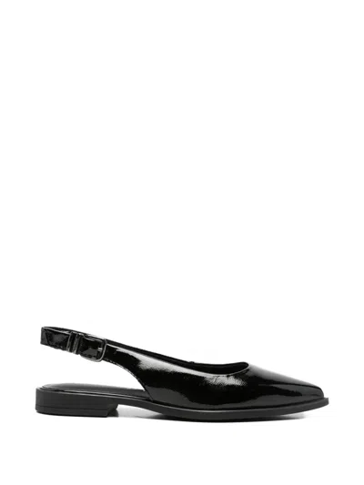 Tamaris Patent-leather Flat Pumps In Multi