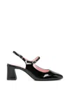 Tamaris Strap Pumps In Black