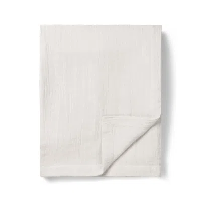 Tameko Dale Round Table Cloth - White