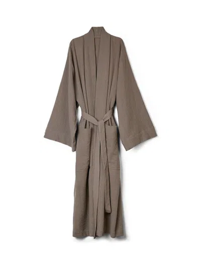 Tameko Neutrals / Grey Ease Kimono / Dark In Gray