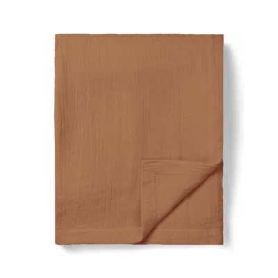 Tameko Red Dale Round Table Cloth - Rust