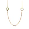 Tami&tami Women's Gold / Brown / Green Matias Glasses Strap In Gold/brown/green
