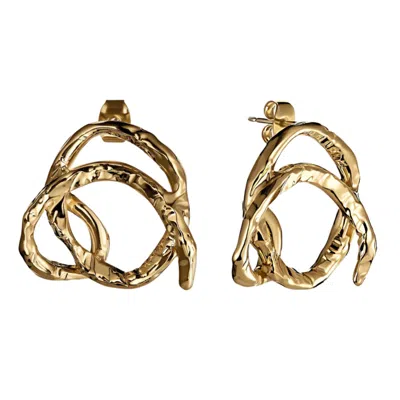 Tami&tami Women's Gold Matias Infinity Earrings