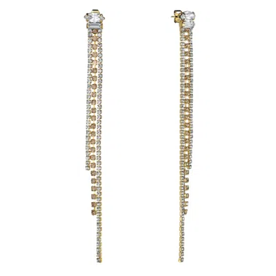 Tami&tami Women's Gold Matias Linky Earrings