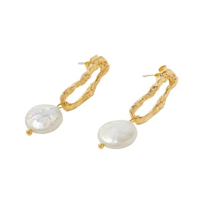 Tami&tami Women's Gold Matias Sunset Earrings