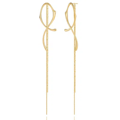 Tami&tami Women's Heradi Bold Gold Earrings