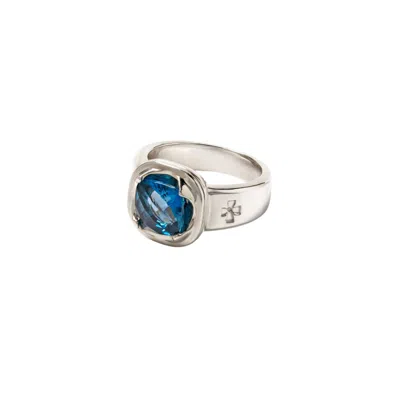 Tami&tami Women's Leclat Cushion Silver Ring