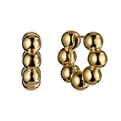 Tami&tami Women's Leclat Gold Ball Earrings