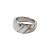 Tami&tami Women's Leclat Lumiere One Silver Ring