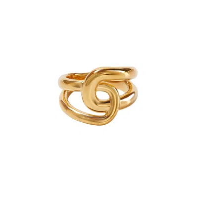 Tami&tami Women's Leclat P Knot Gold Ring
