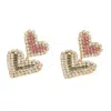 Tami&tami Women's Matias Heart Dangle Gold Earrings