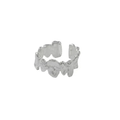 Tami&tami Women's Silver Matias Mizzle Ring