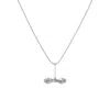 Tami&tami Women's Ten Sixty Four Studio Body Silver Necklace
