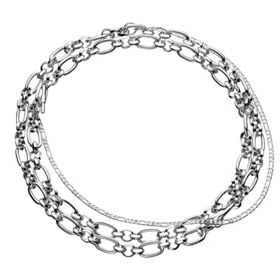 Tami&tami Women's Ten Sixty Four Studio Vintage Silver Belly Chain
