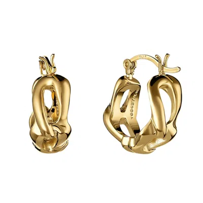 Tami&tami Women's Ten Sixty Four Studios Knotted Bow Gold Earrings